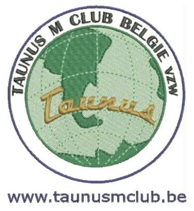 Polo's met geborduurd logo van Taunus M Club Belgïe.